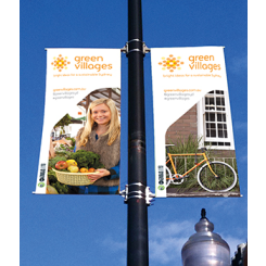 Double Sided Outdoor Vinyl Banner 