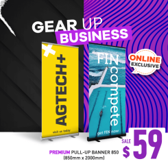 $59 Pull Up Banners