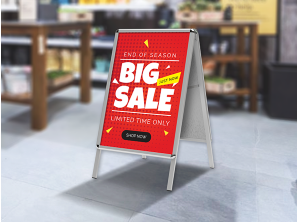 Sign Holders, Frames & Stands, Display Frame and Stands, Store Signage