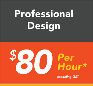 Professional Design - $80 Per Hour